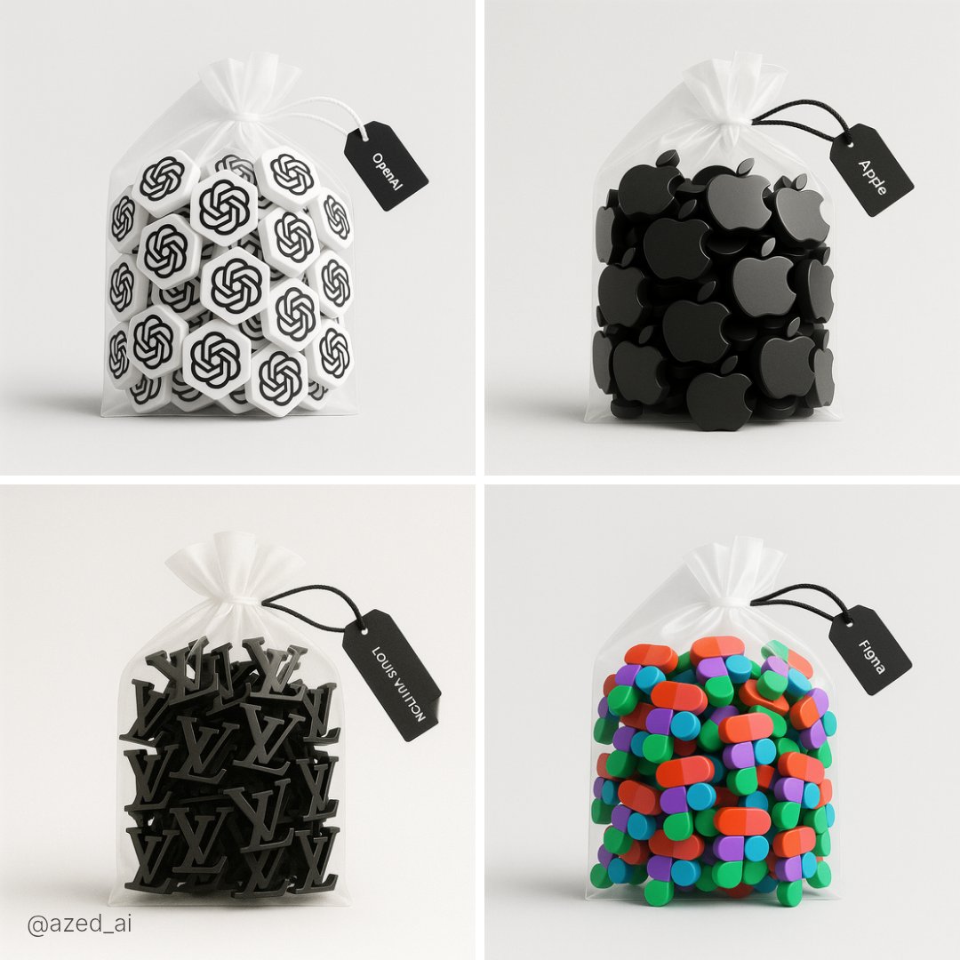 透明塑料袋装物体 