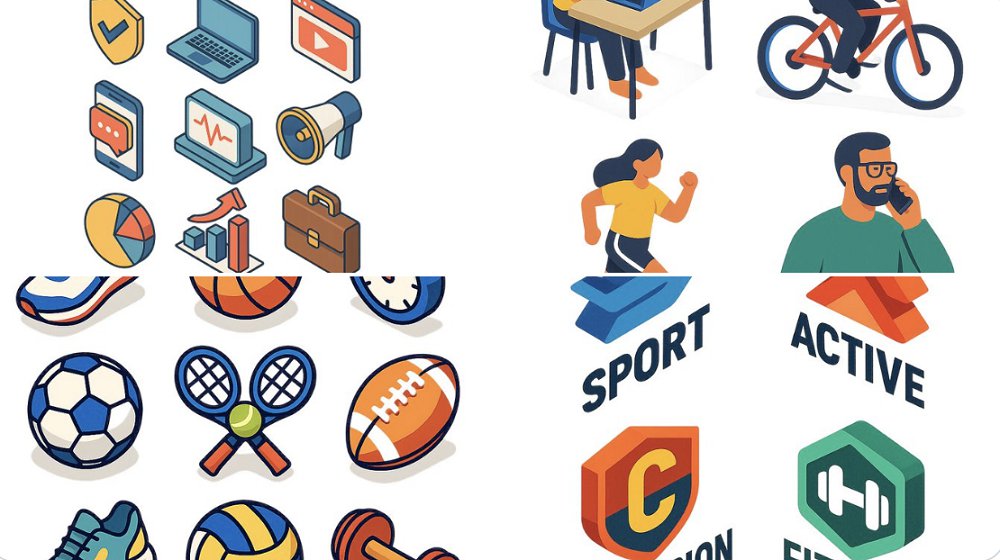 平面设计等边风格 