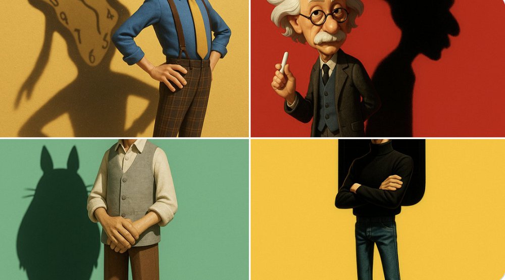 人物戏剧夸张风格